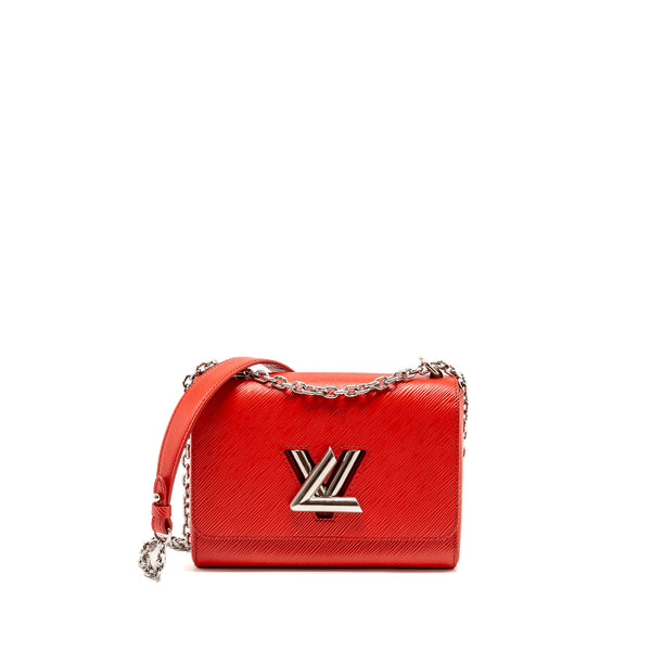Louis Vuitton Twist MM epi leather red SHW