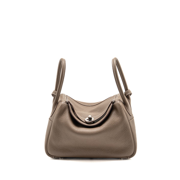 Hermes Lindy 26 clemence etoupe SHW stamp Y