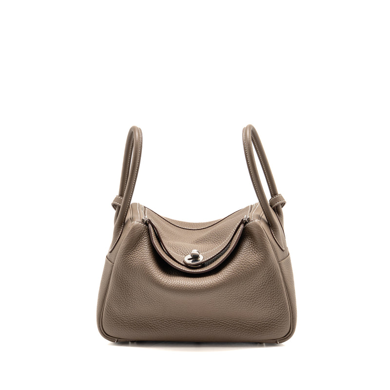 Hermes Lindy 26 clemence etoupe SHW stamp Y