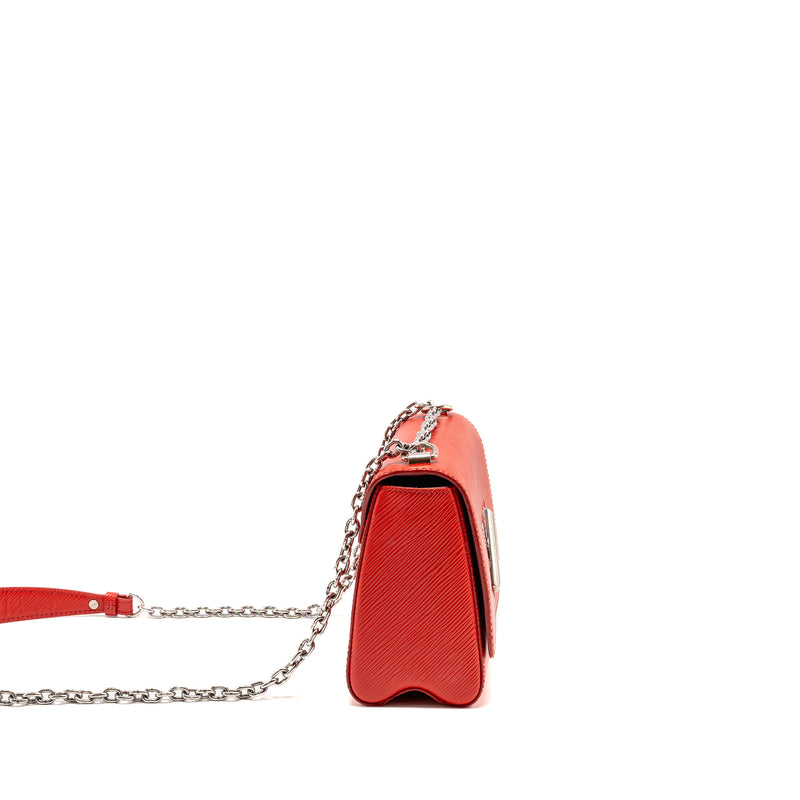 Louis Vuitton Twist MM epi leather red SHW