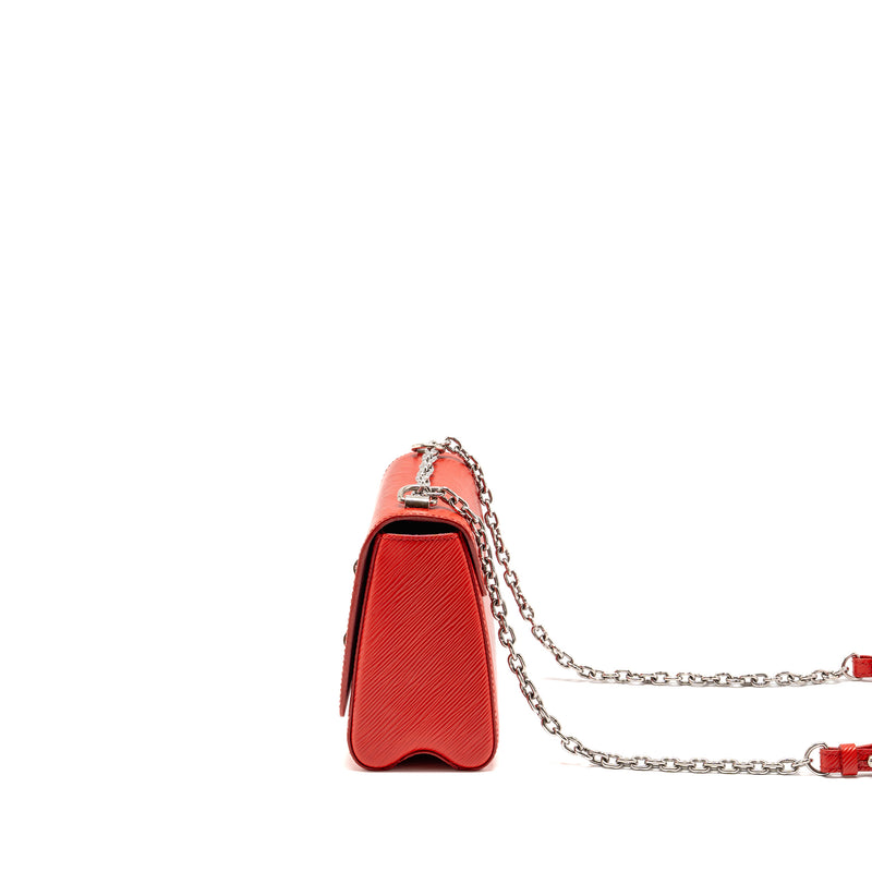 Louis Vuitton Twist MM epi leather red SHW
