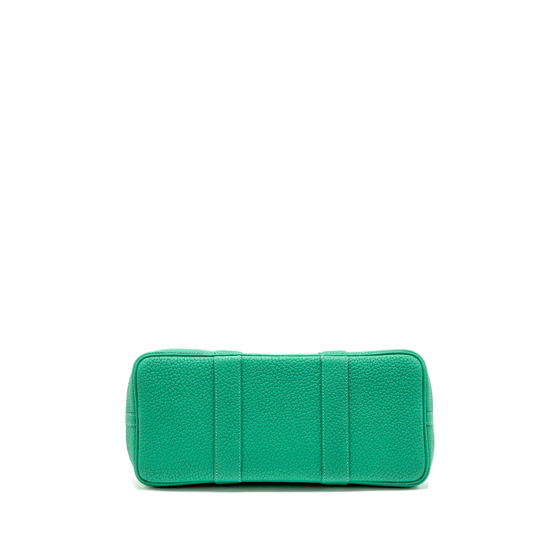 Hermes Garden Party 30 Canvas/Negonda Vert Verone-Menthe/Menthe SHW Stamp W