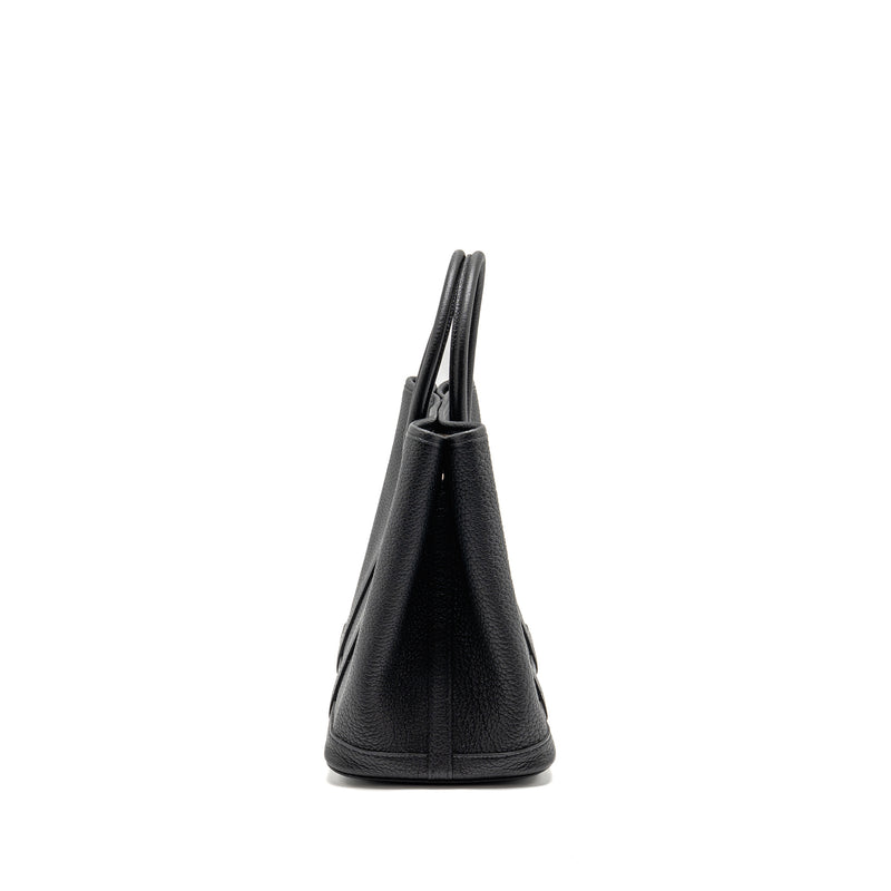Hermes Garden Party 30 Negonda Black SHW Stamp U