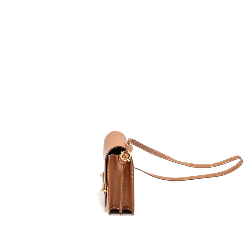 HERMES Mini Roulis Evercolor Gold GHW Stamp Y