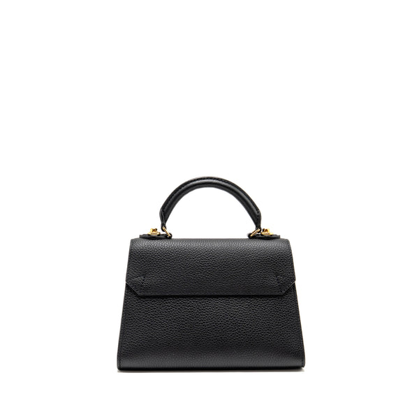 Louis Vuitton Twist One Handle PM Taurillon Leather Black/Pink GHW