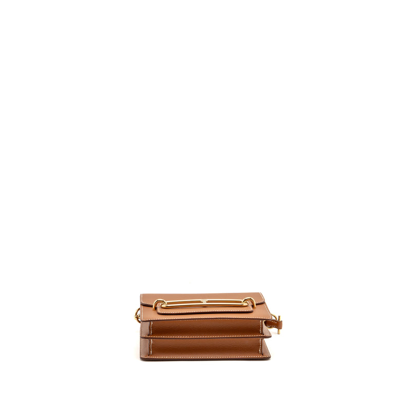 HERMES Mini Roulis Evercolor Gold GHW Stamp Y