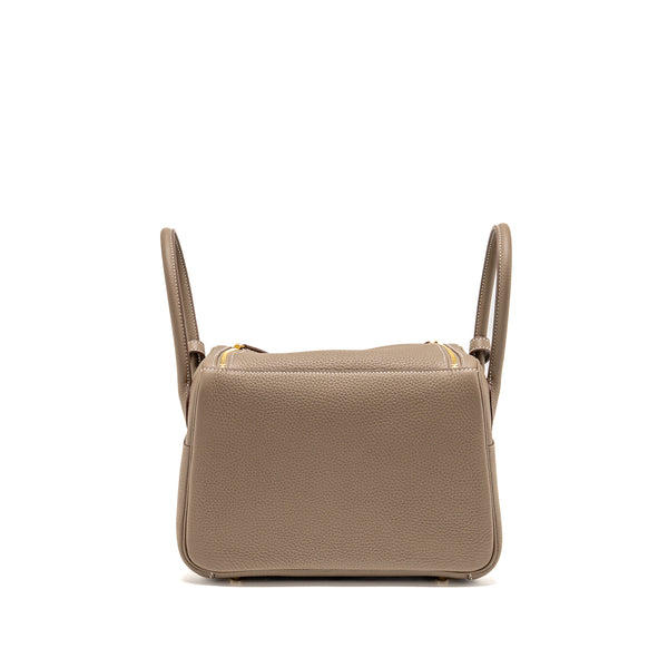 Hermes Lindy 26 Clemence Etoupe GHW Stamp K