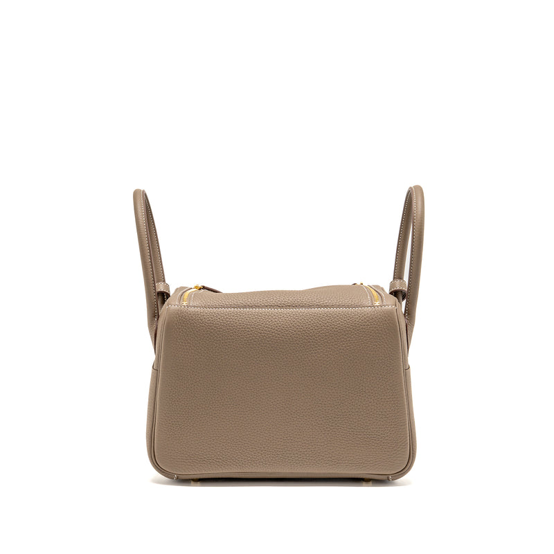 Hermes Lindy 26 Clemence Etoupe GHW Stamp K