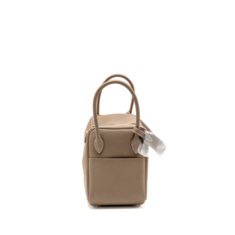 Hermes Lindy 26 Clemence Etoupe GHW Stamp K