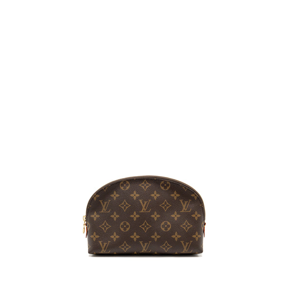 Louis Vuitton Cosmetic Pouch MM Monogram Canvas GHW