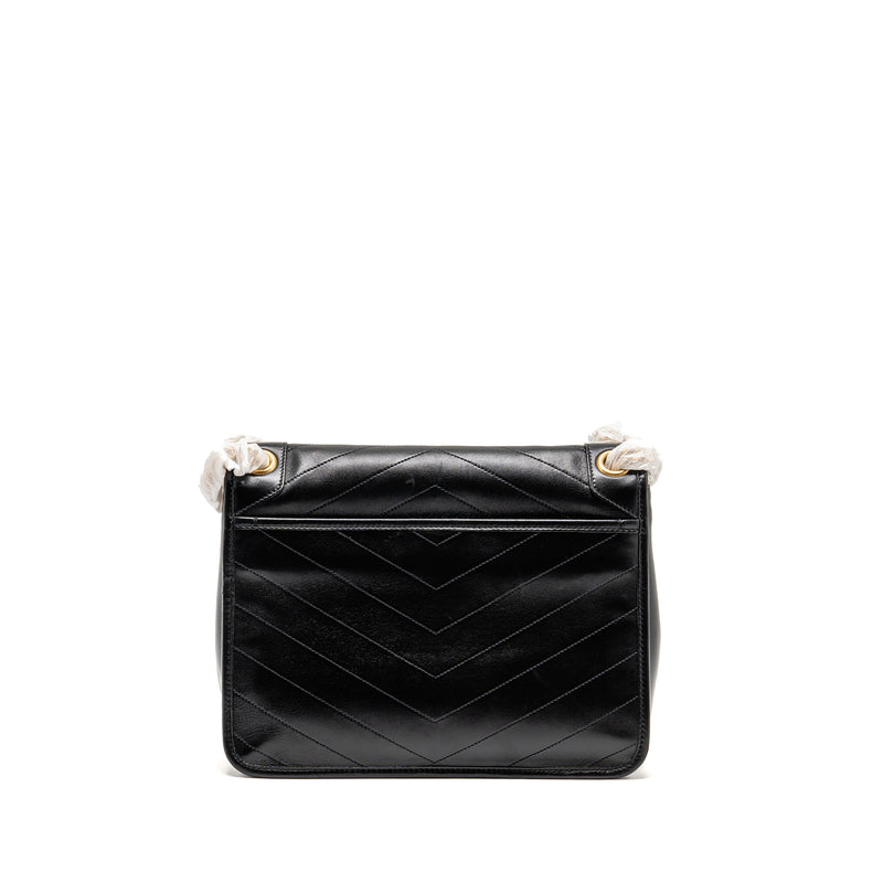 Saint Laurent Medium Niki Bag Lambskin Black GHW