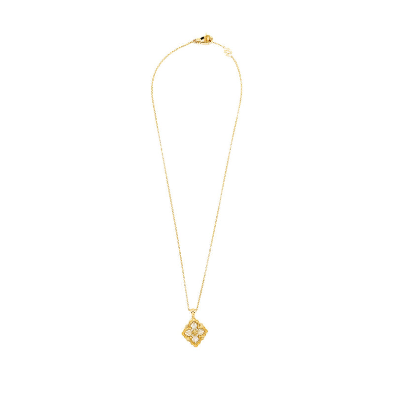 Buccellati Opera Tulle Pendant Yellow Gold, Mother of Pearl