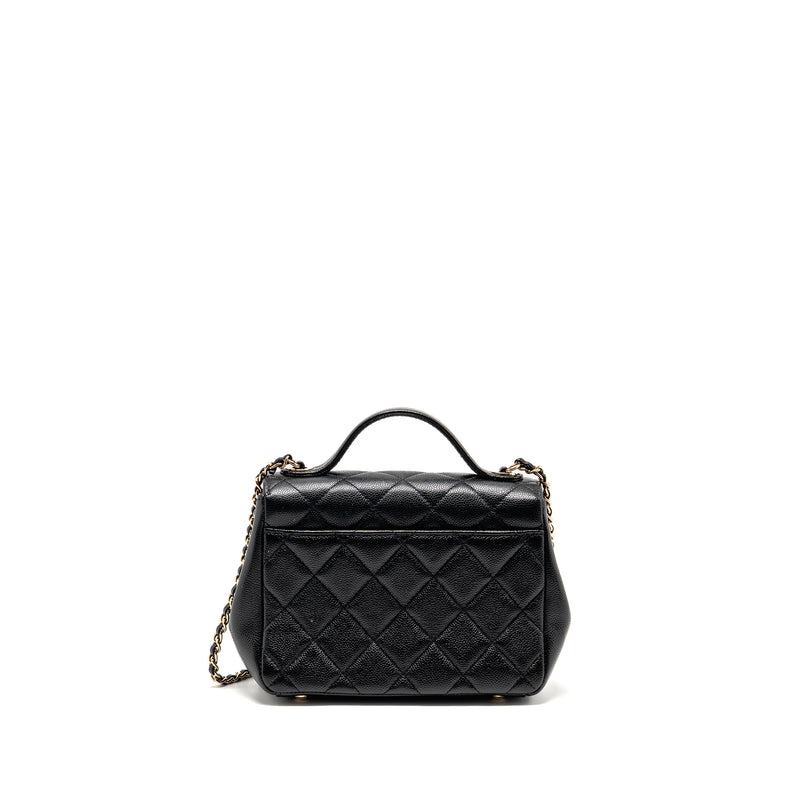 Chanel Small Business Affinity Caviar Black LGHW