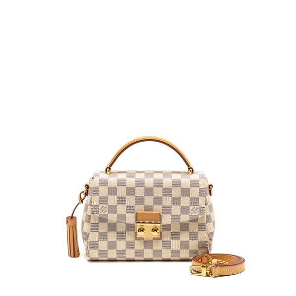 Louis Vuitton Croisette Damier Azur Canvas GHW