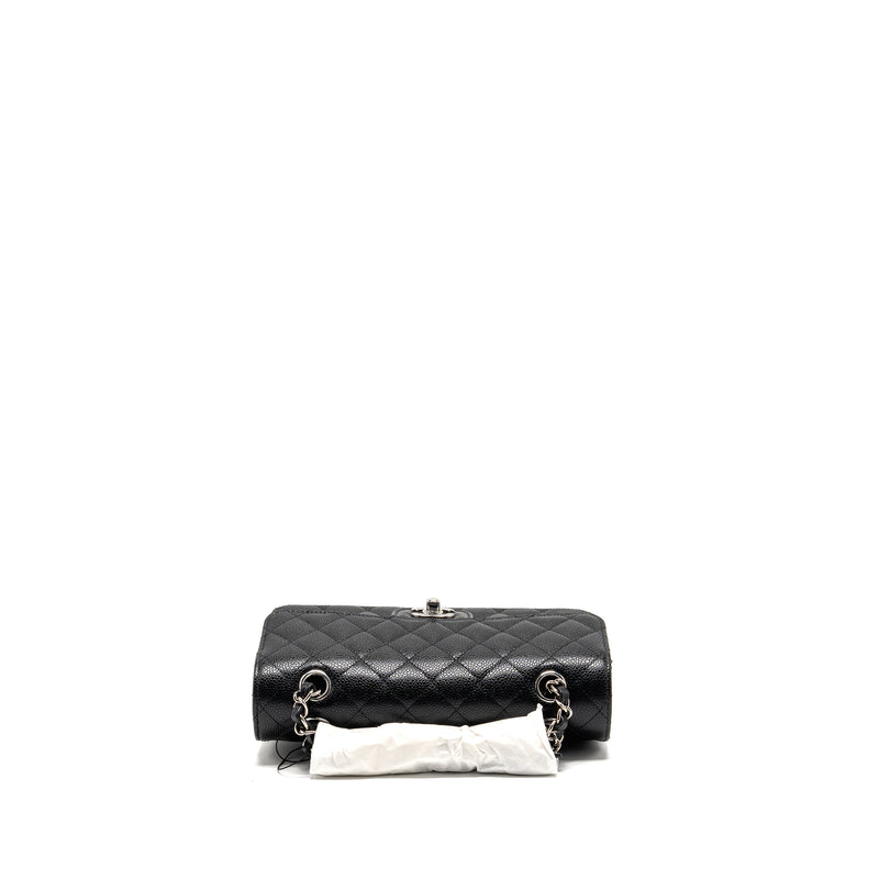 Chanel Small Classic Double Flap Bag Caviar Black SHW