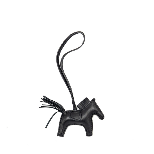 Hermes rodeo PM Bag Charm SO Black stamp D