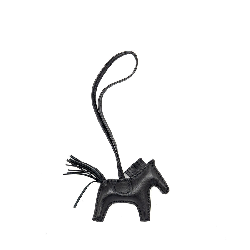 Hermes rodeo PM Bag Charm SO Black stamp D