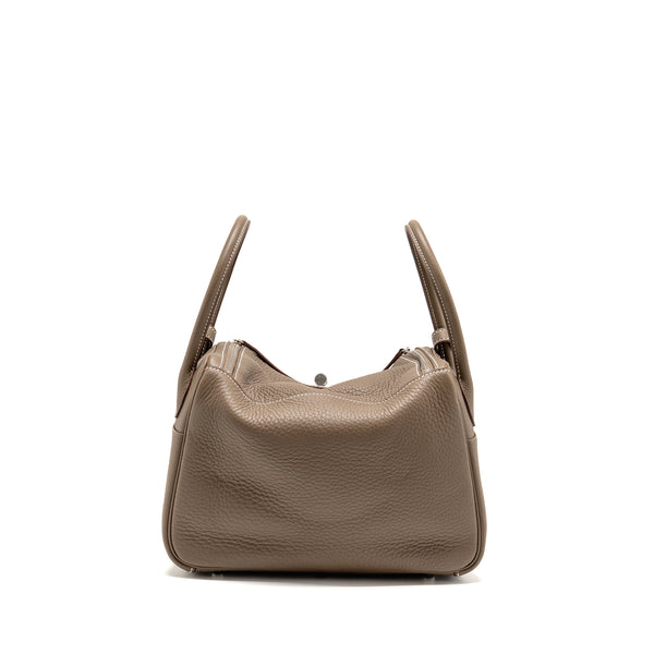 Hermes Lindy 26 Clemence Etoupe SHW Stamp U