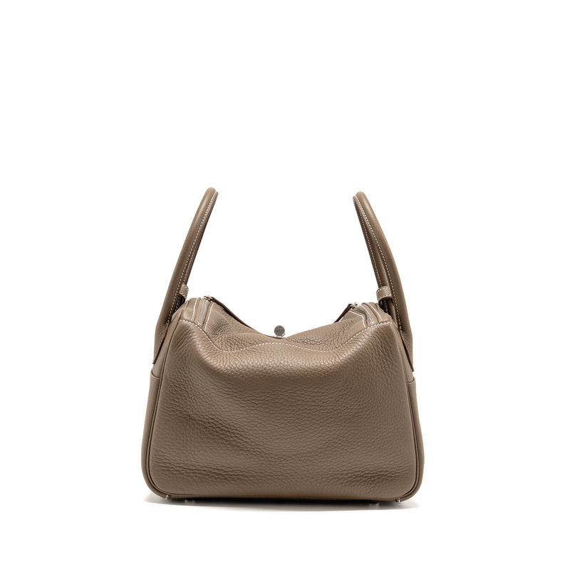 Hermes Lindy 26 Clemence Etoupe SHW Stamp U