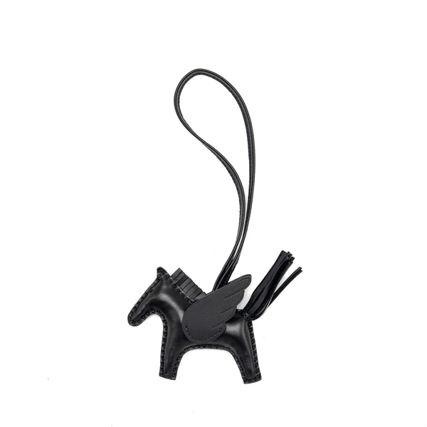Hermes rodeo Pegase PM Bag Charm SO Black stamp W