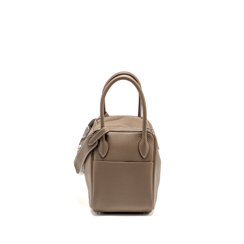 Hermes Lindy 26 Clemence Etoupe SHW Stamp U