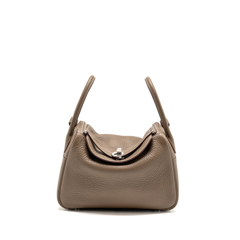 Hermes Lindy 26 Clemence Etoupe SHW Stamp U