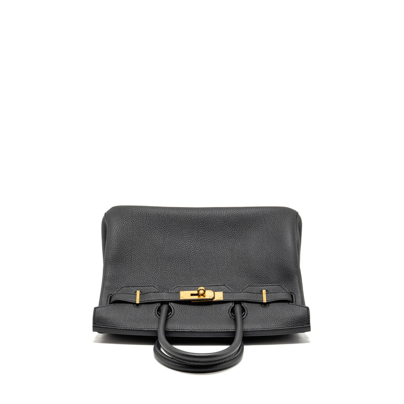Hermes Birkin 30 Togo black GHW Stamp X
