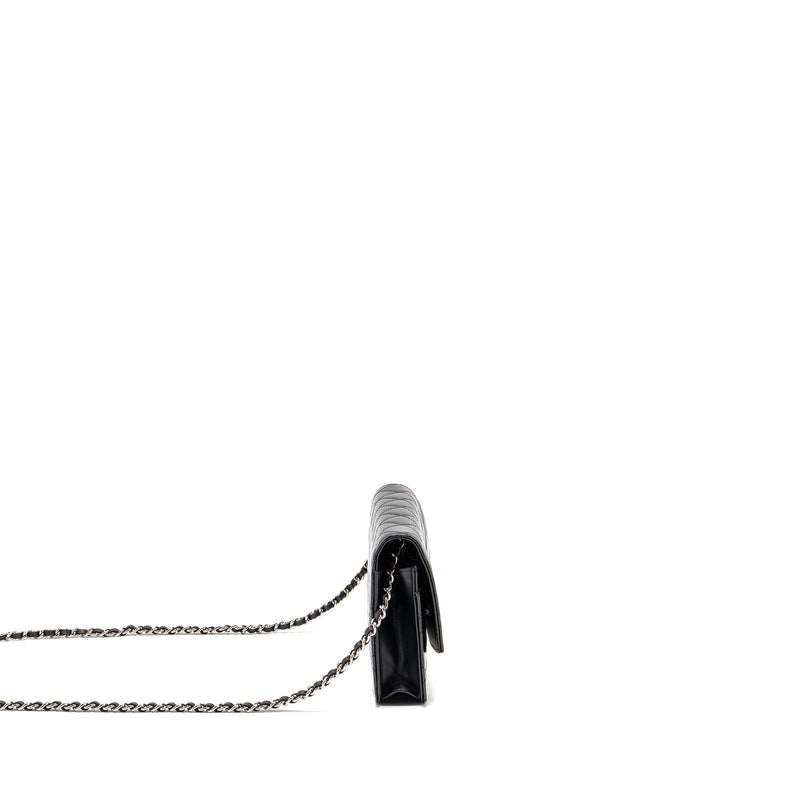 Chanel Wallet on Chain Patent Leather Black SHW
