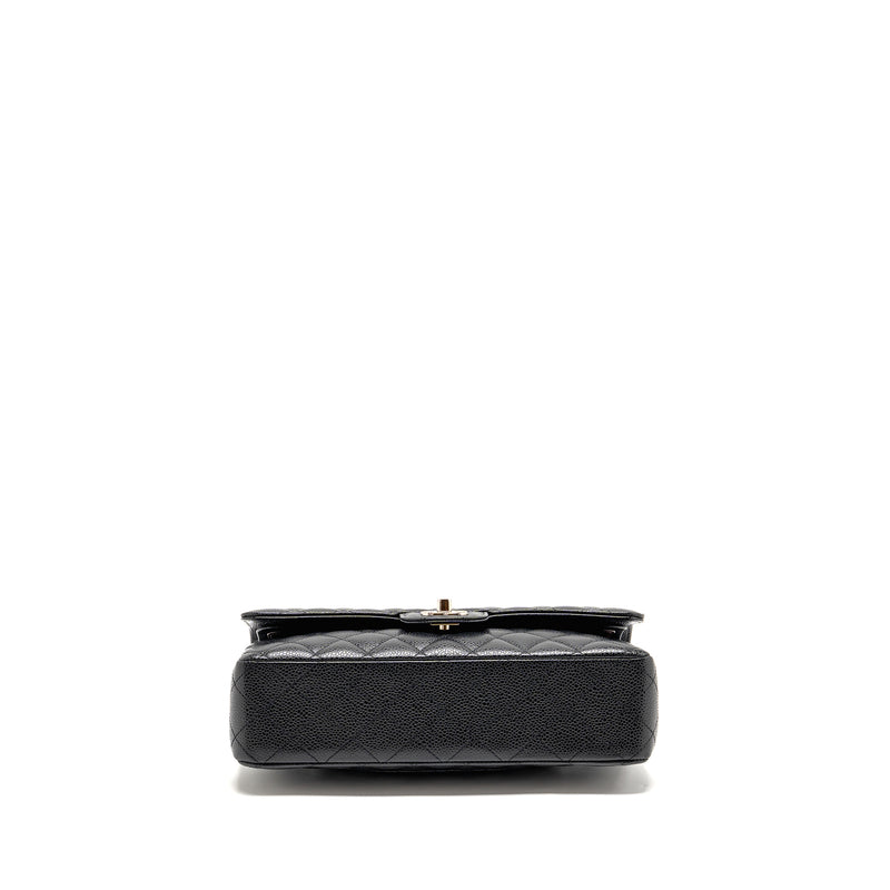 Chanel Medium Classic Double Flap Bag Caviar Black SHW