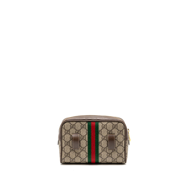 Gucci Size 85 Ophidia Small Belt Bag GG Supreme Canvas GHW