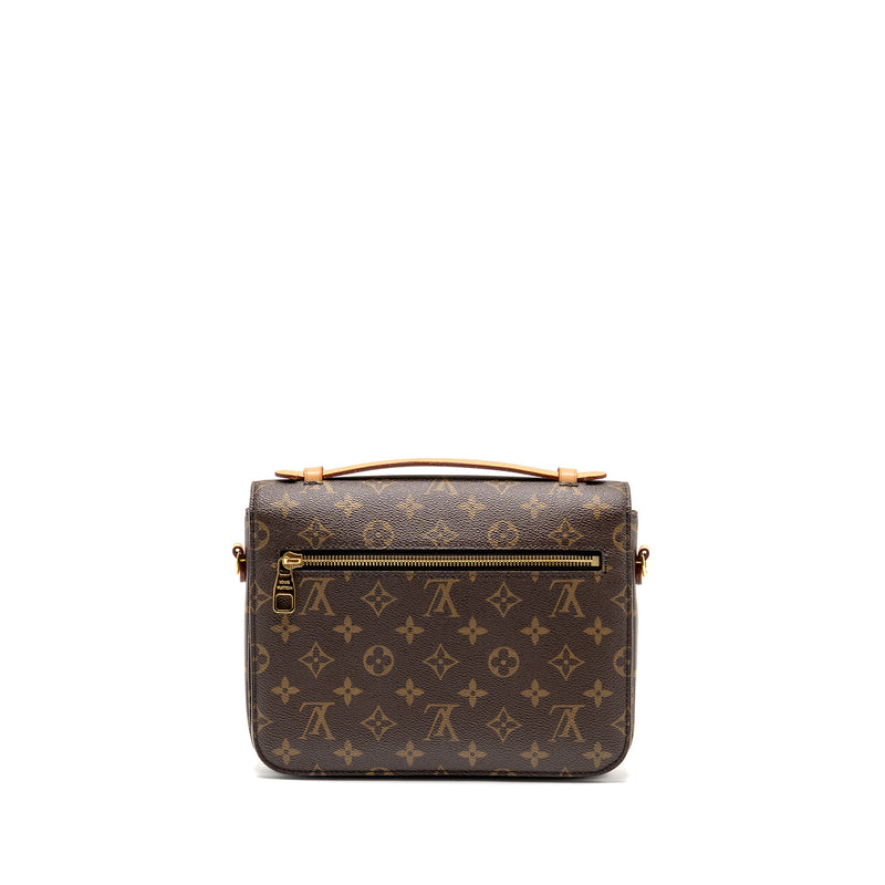 LOUIS VUITTON Pochette Metis Monogram Canvas GHW