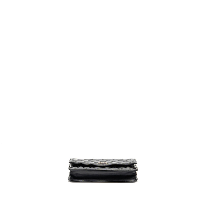 Chanel Wallet on Chain Patent Leather Black SHW
