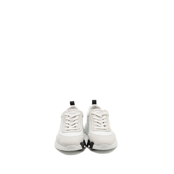 Hermes Size 38 Femme Bouncing Sneaker leather Blanc