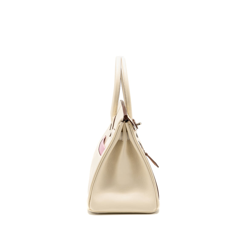 Hermes Birkin 30 Colormatic Swift Nata/Chai/Cuivre/Lime/Mauve SHW Stamp U