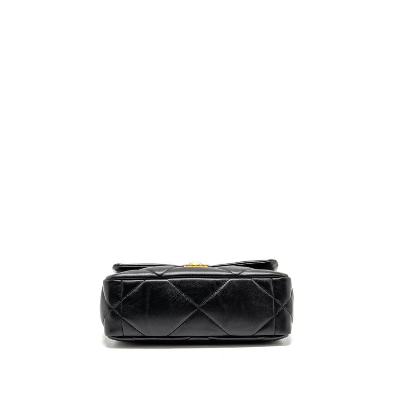Chanel Small 19 bag goatskin black multicolor hardware