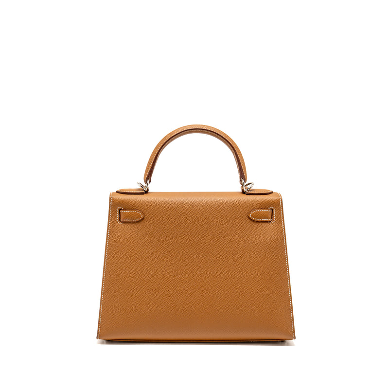 Hermes Kelly 28 Epsom Gold SHW Stamp B