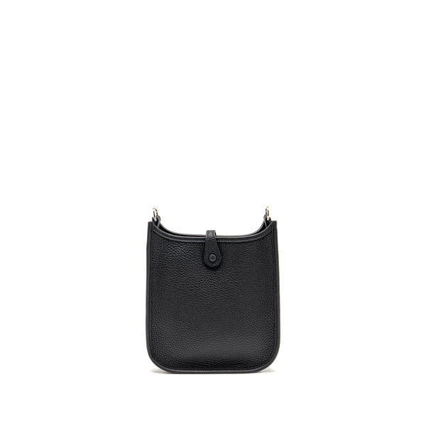 Hermes Mini Evelyne clemence black SHW Stamp W