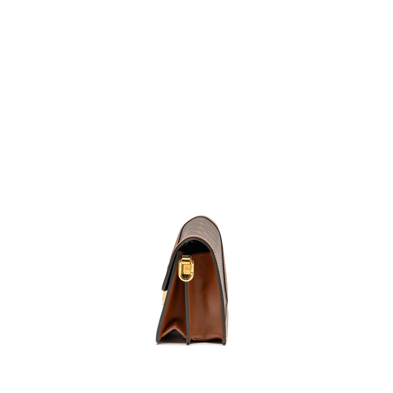 Louis Vuitton Mini Dauphine Monogram Reverse Canvas GHW