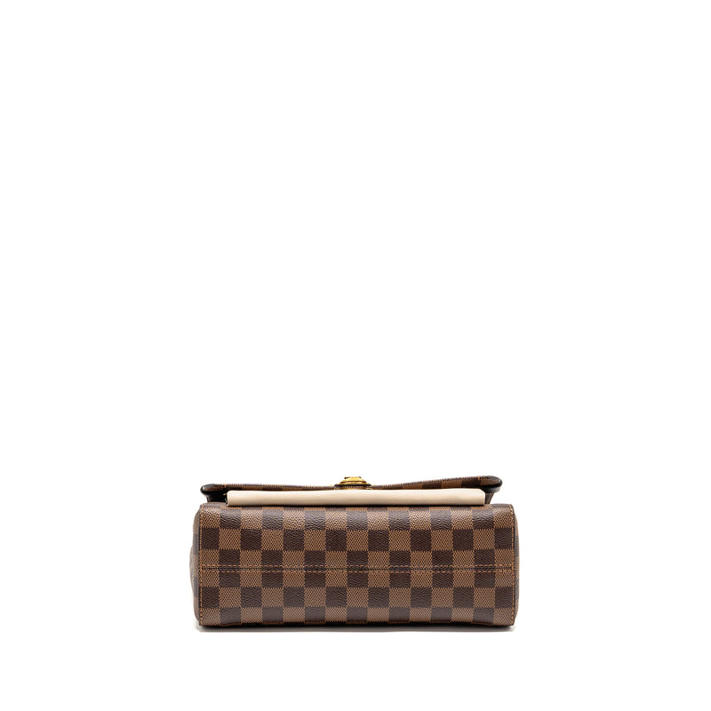 Louis Vuitton Vavin PM Damier Ebene Canvas Cream White GHW