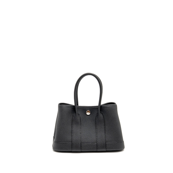 Hermes Garden Party 23 Negonda Black SHW Stamp K