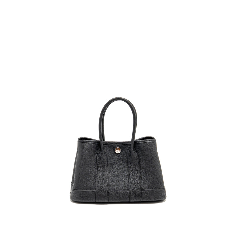 Hermes Garden Party 23 Negonda Black SHW Stamp K