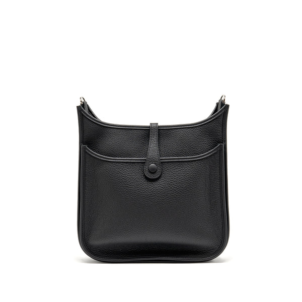 Hermes Evelyne 29 Clemence Black SHW Stamp W