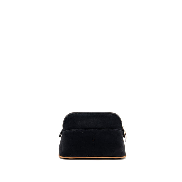 Hermes Bolide case, mini model cotton black/orange SHW