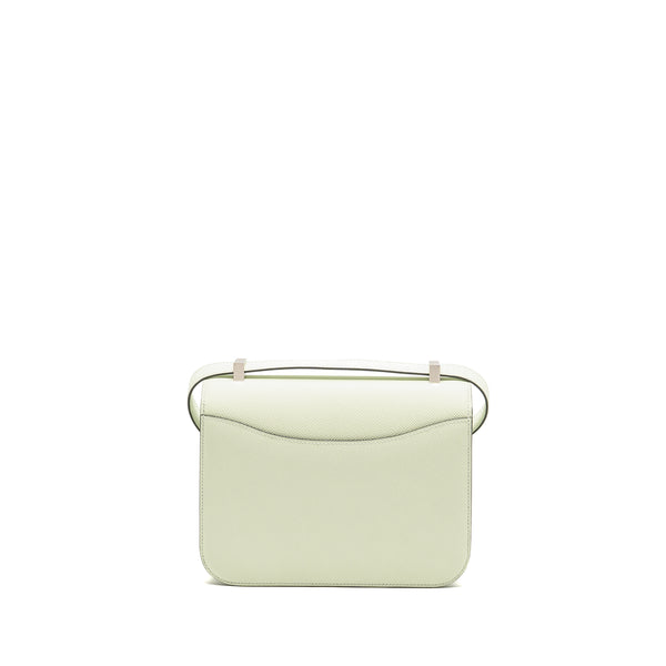 Hermes Constance 24 Epsom Vert Fizz SHW Stamp U
