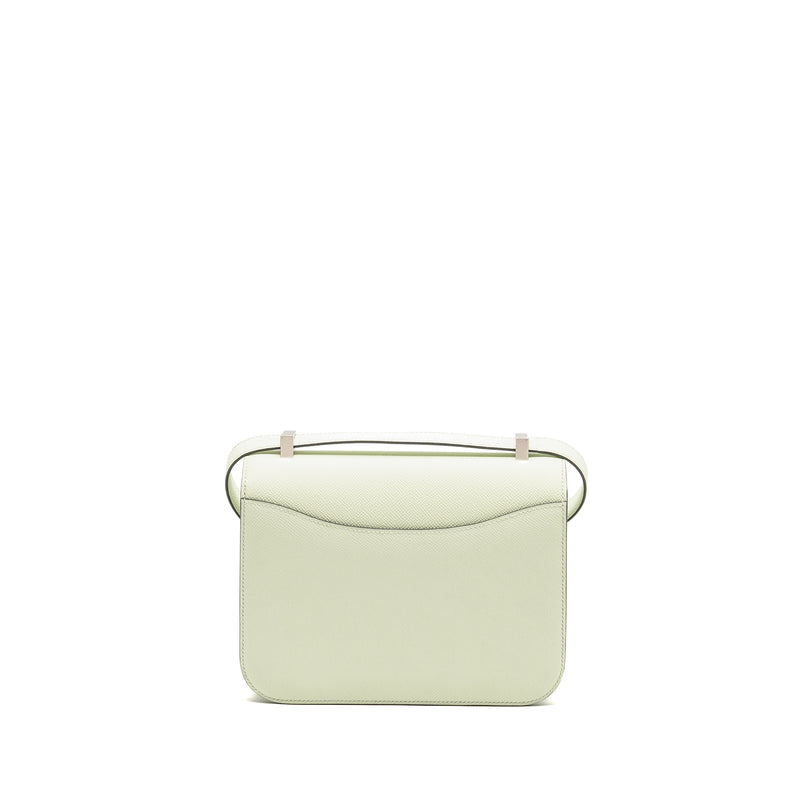 Hermes Constance 24 Epsom Vert Fizz SHW Stamp U