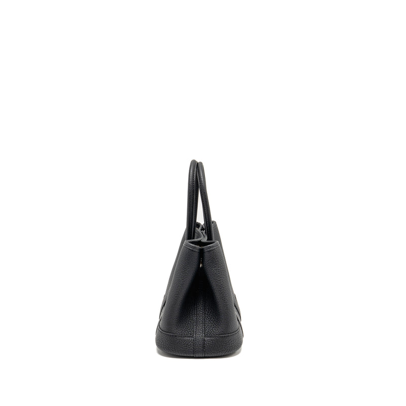 Hermes Garden Party 23 Negonda Black SHW Stamp K