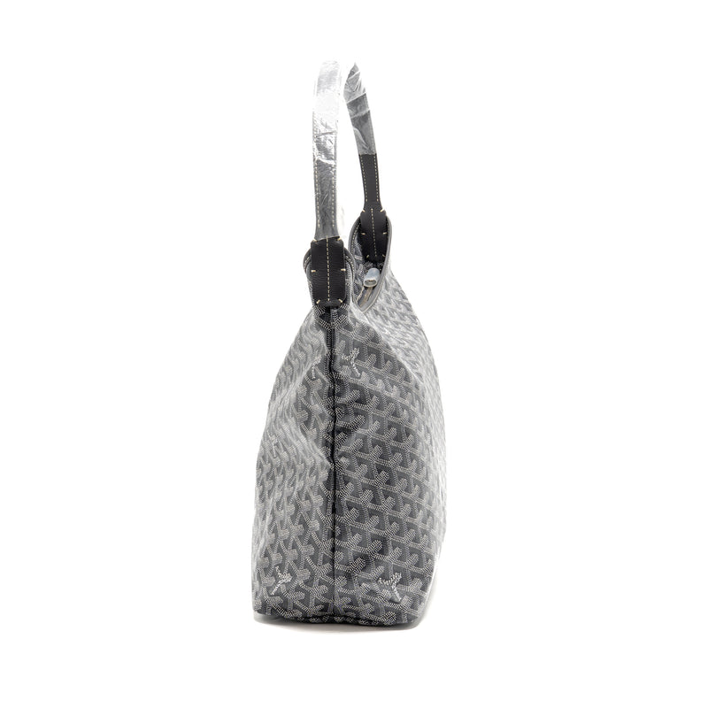 Goyard Boheme Hobo Bag PM Goyardine Canvas Gris SHW