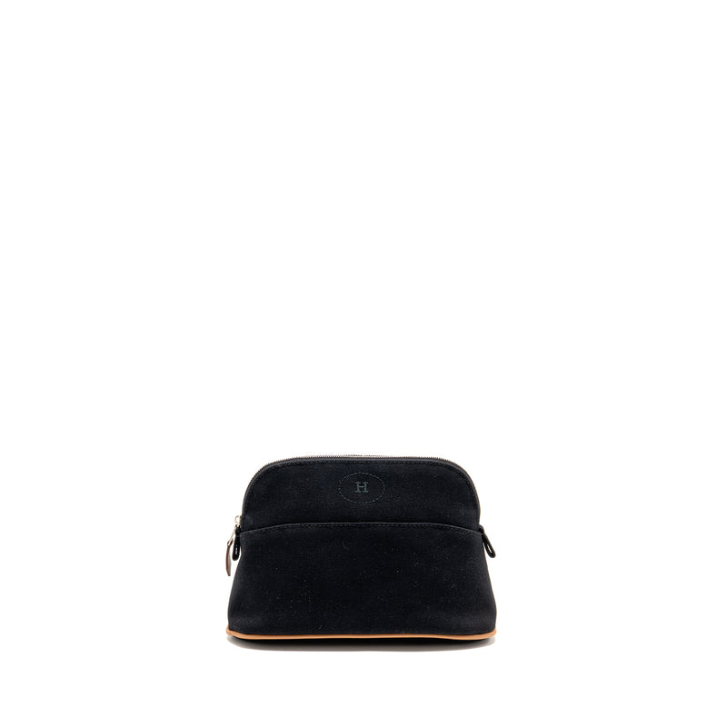 Hermes Bolide case, mini model cotton black/orange SHW