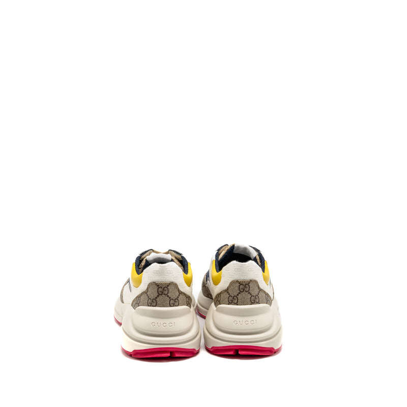 Gucci size 10.5 Rhyton Sneaker GG Supreme Canvas Multicoloured