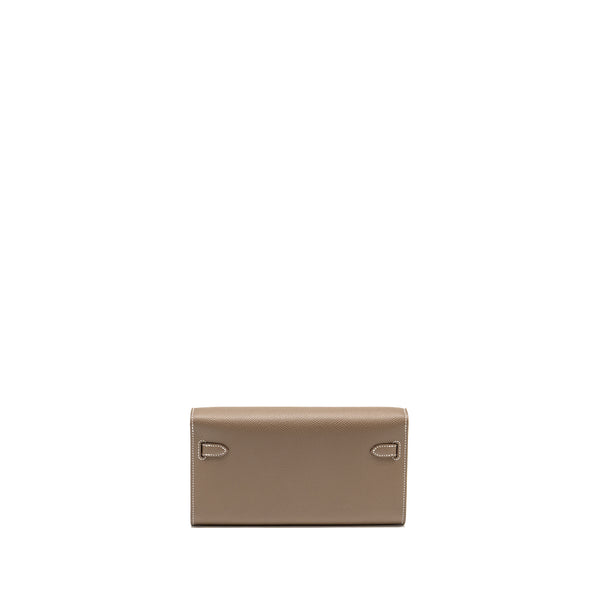 Hermes Kelly To Go Epsom Etoupe SHW Stamp B